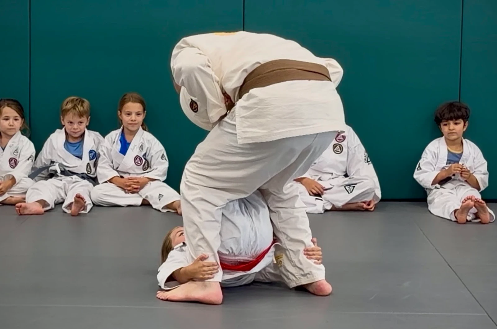 Cours de jiu-jitsu pour enfants à Gracie Jiu-Jitsu St-Nicolas